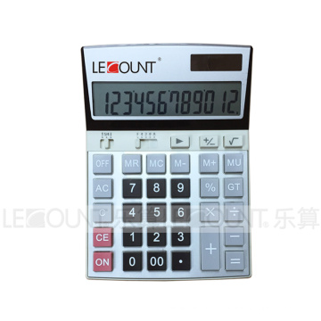 12 chiffres calculatrice bureau moyen à double taille (LC207)